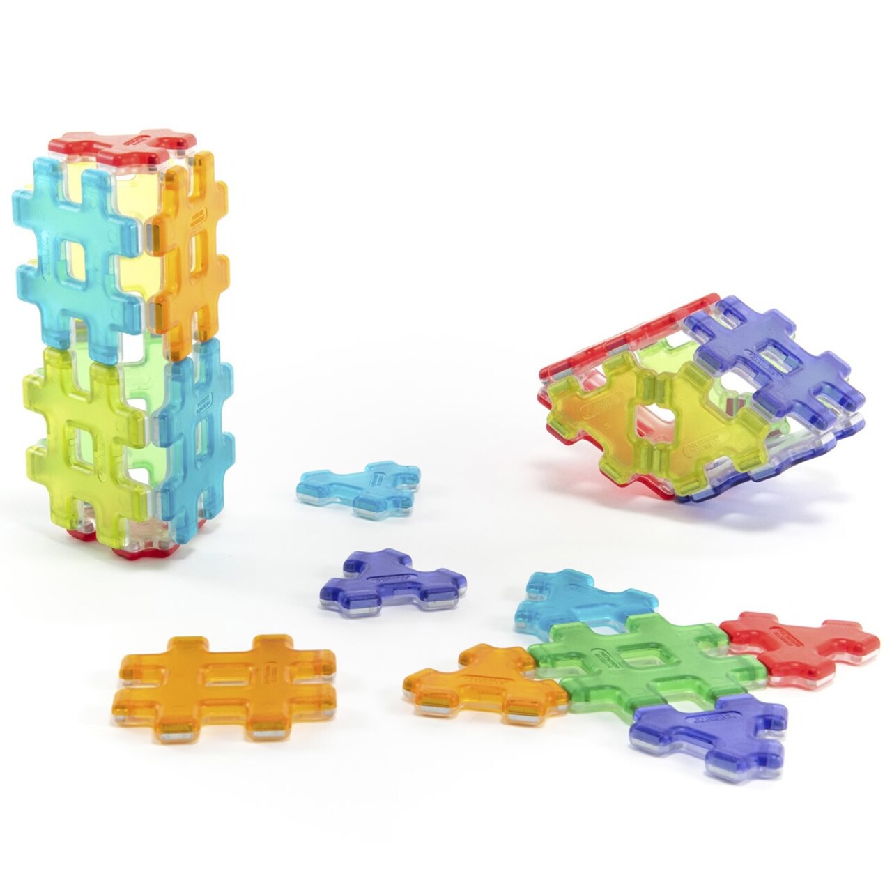 Polydron Hashmag Polydron Magnetic Construction Set - 24 Pieces